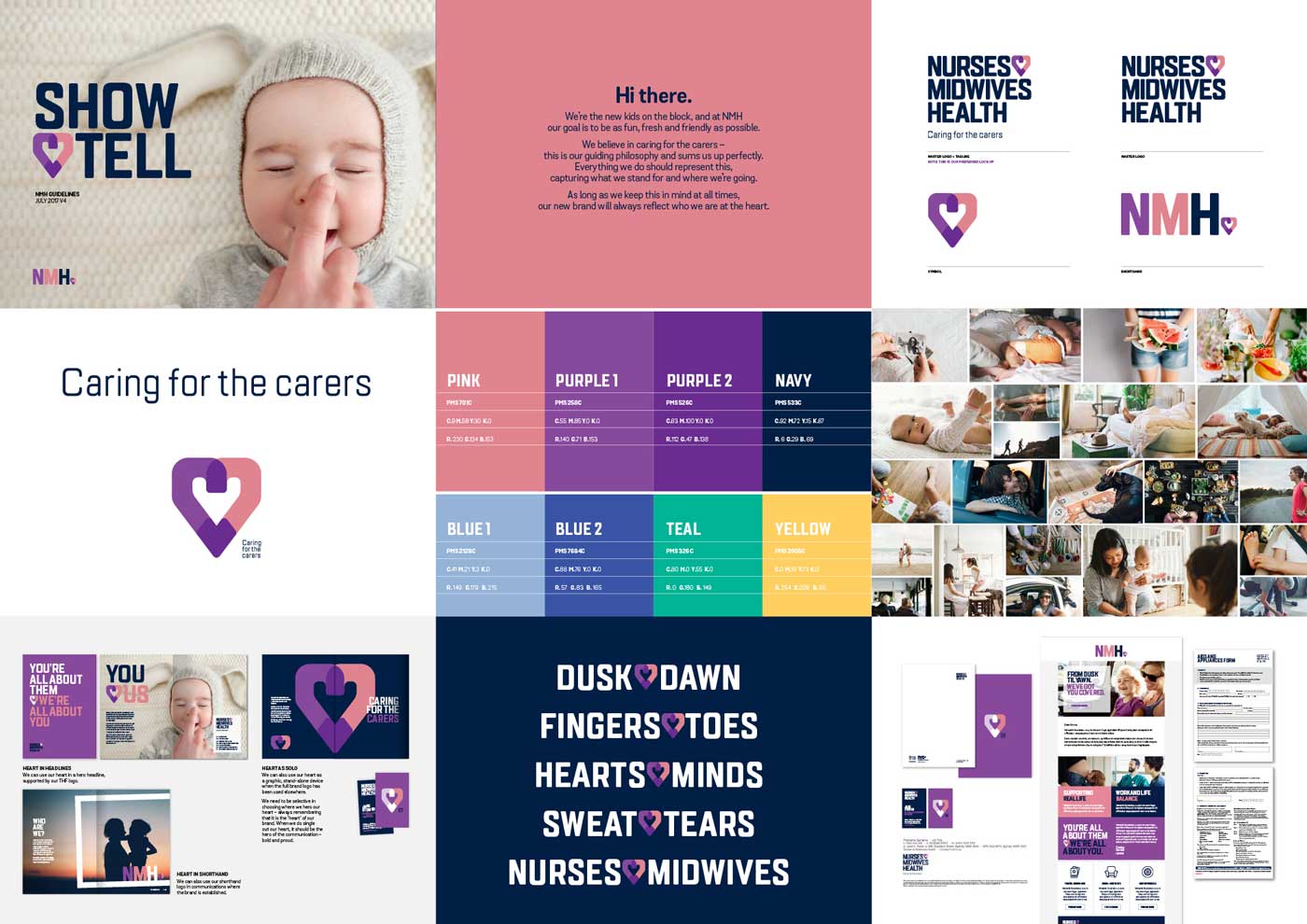 nurses-midwives-fund-palette-guidelines-et-collective-creativity-agency-surry-hills