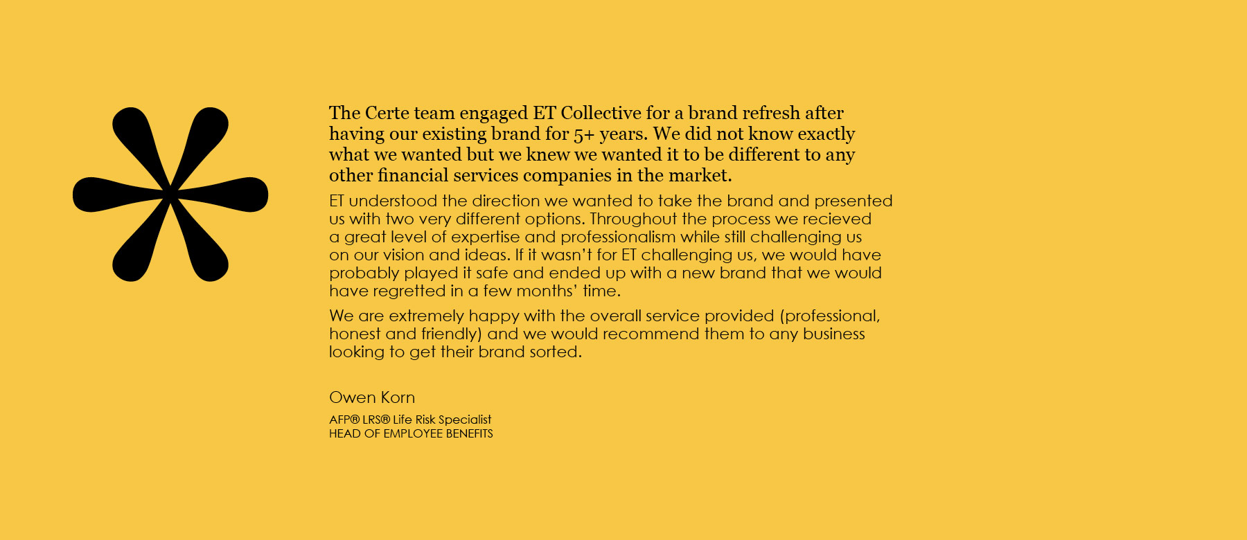 certe-testimonial-et-collective-creative-branding-agency-surry-hills