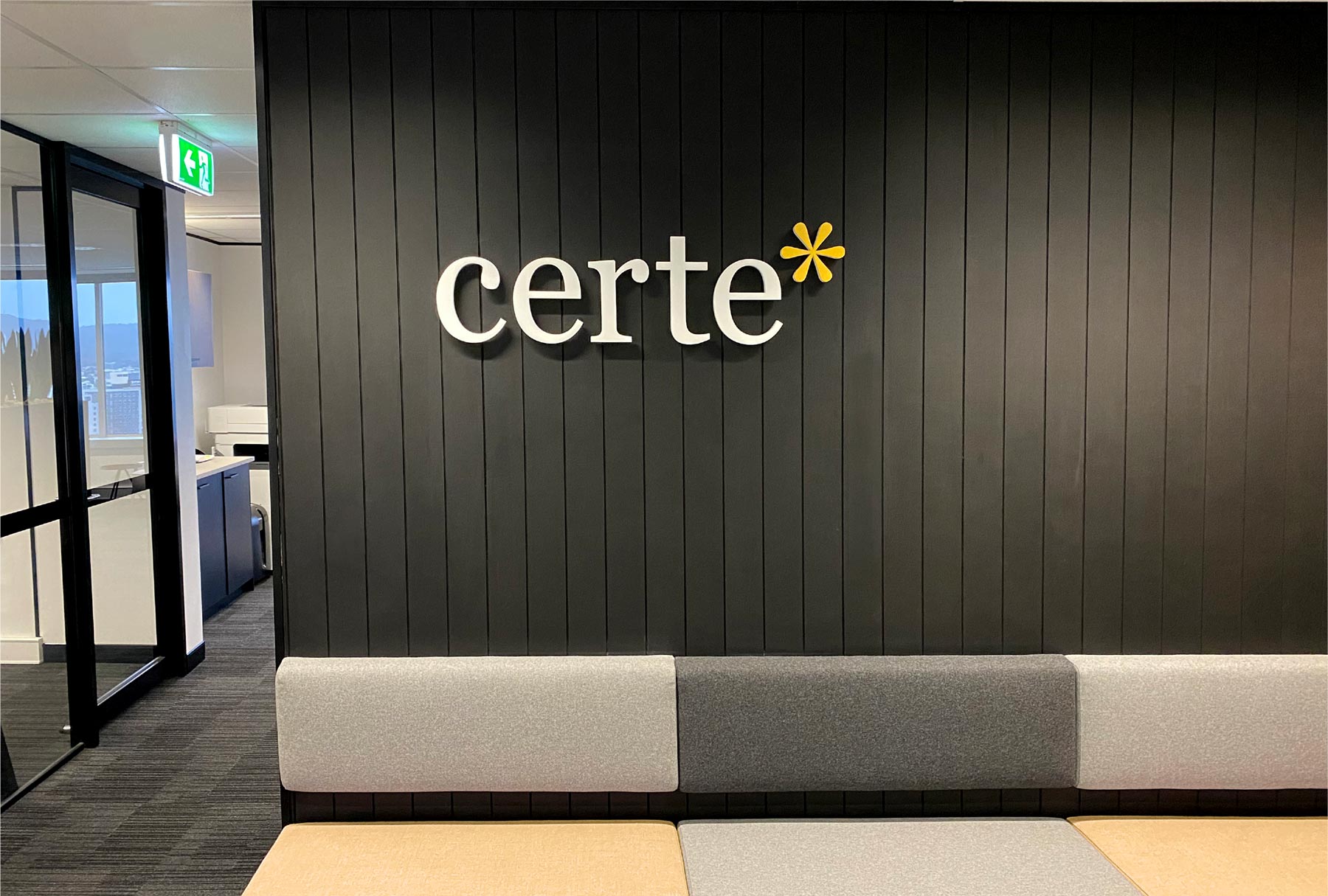 et-collective-branding-case-study-certe-brand-office-wall-entry