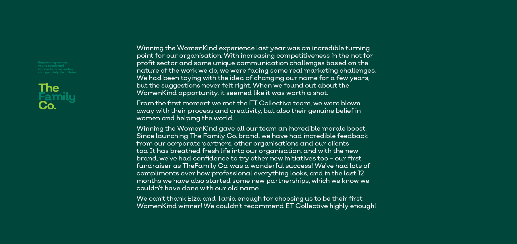 thefamilyco-testimonial-et-collective-creative-agency-sydney